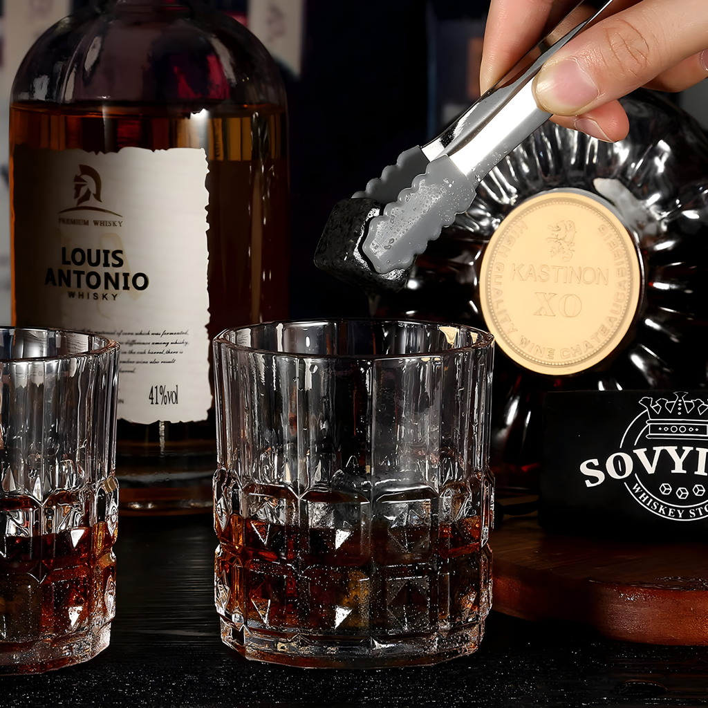 Coffret de Verre à Whisky