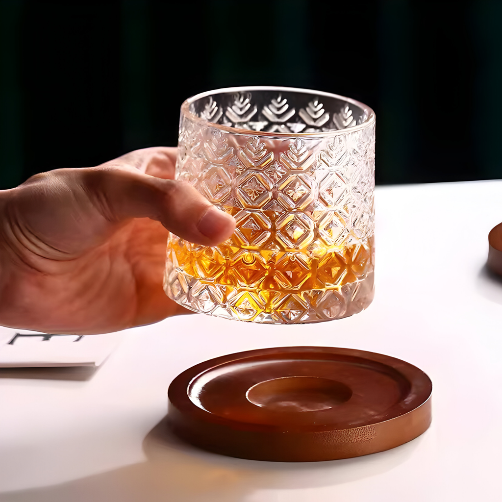 Verre à Whisky avec Socle