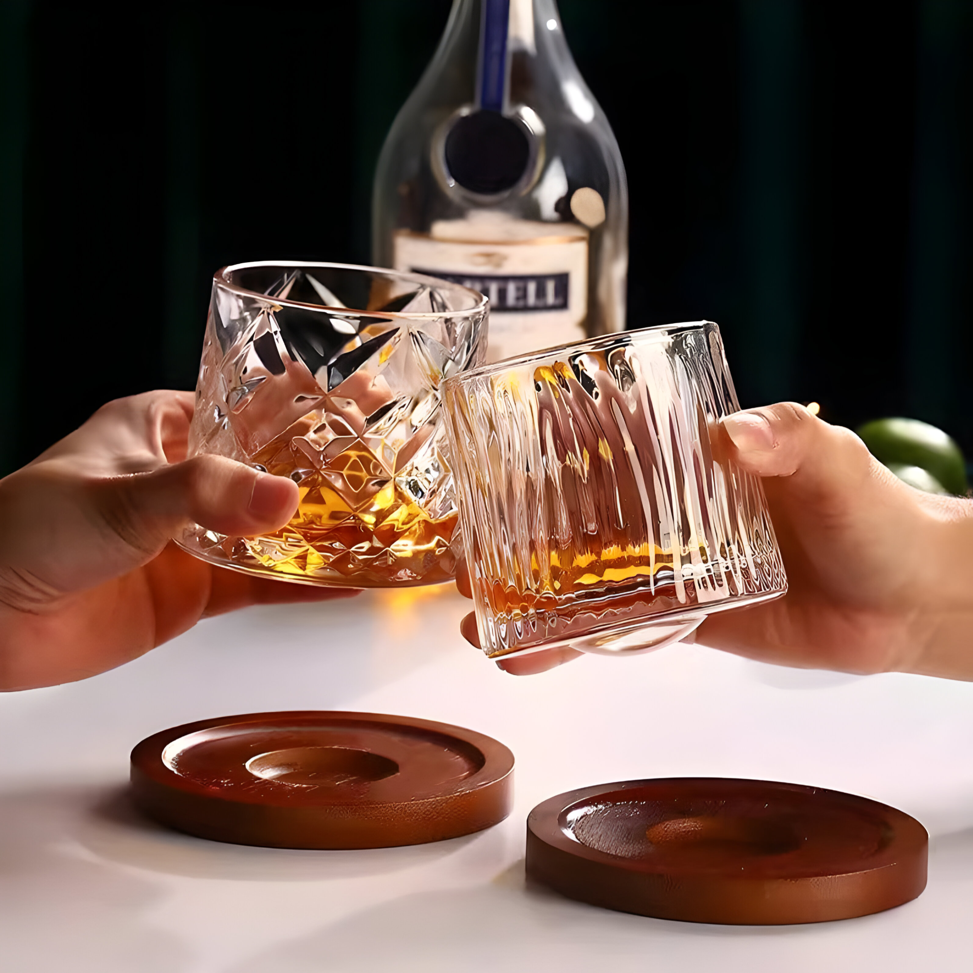 Verre à Whisky avec Socle