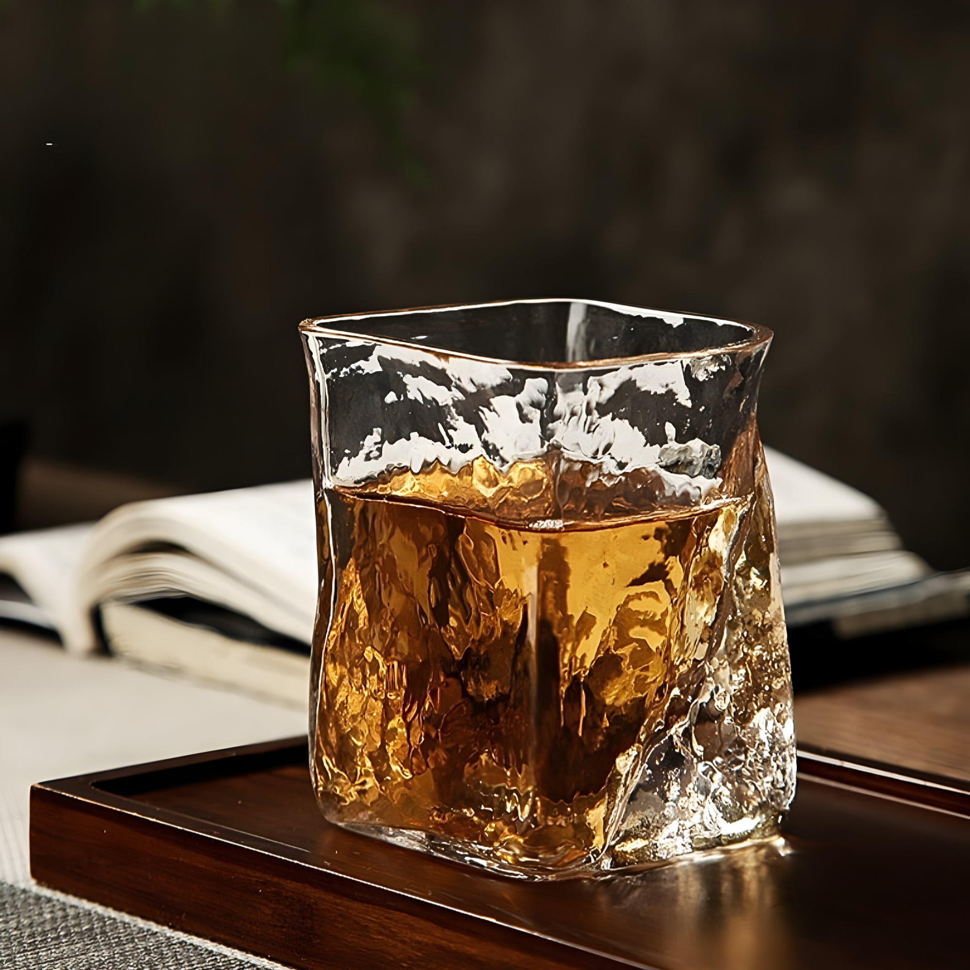 Verre à Whisky Carré Cristal