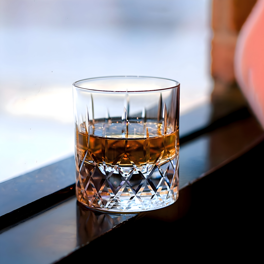 Verre à Whisky Cristal Design Edo Kiriko