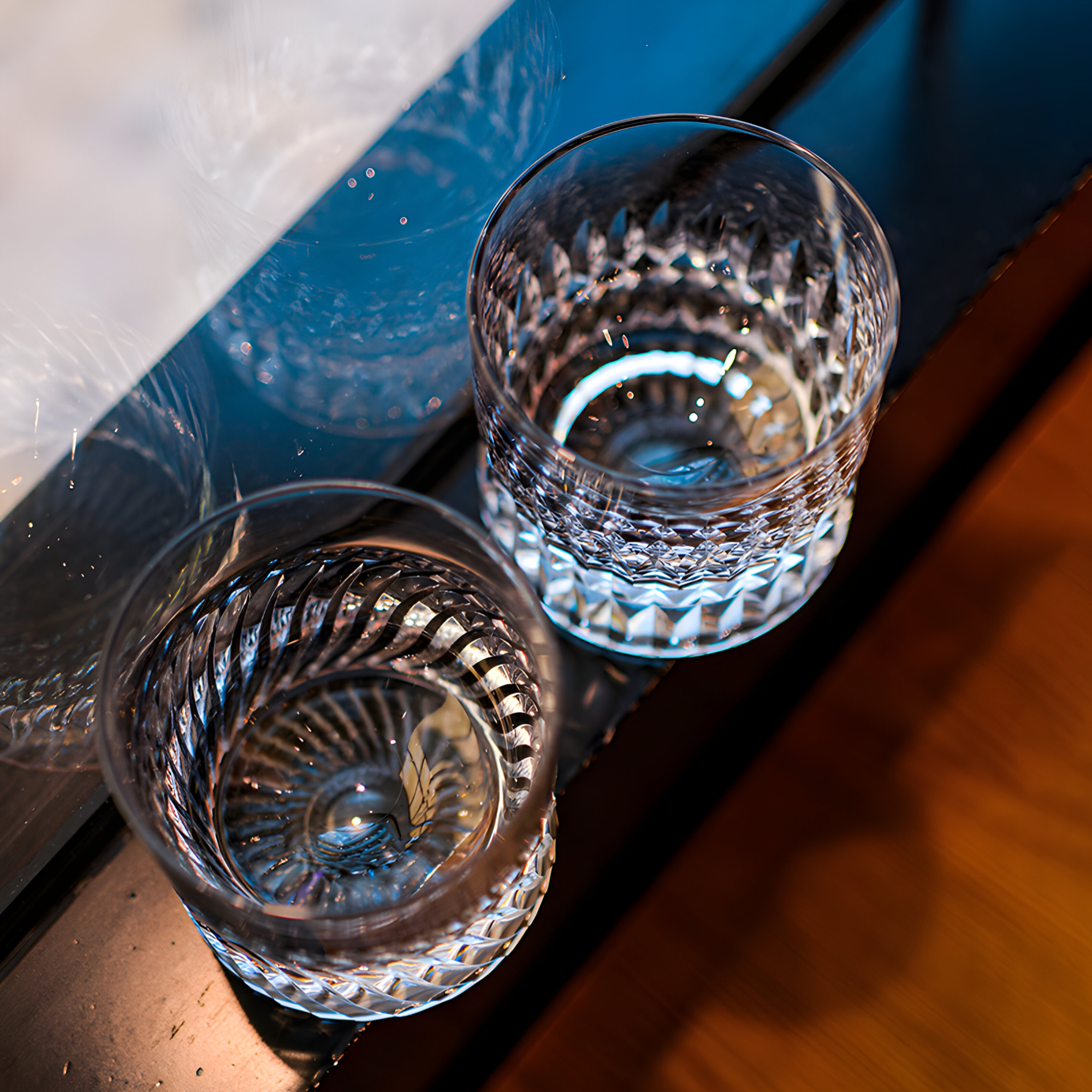 Verre à Whisky Cristal Design Edo Kiriko