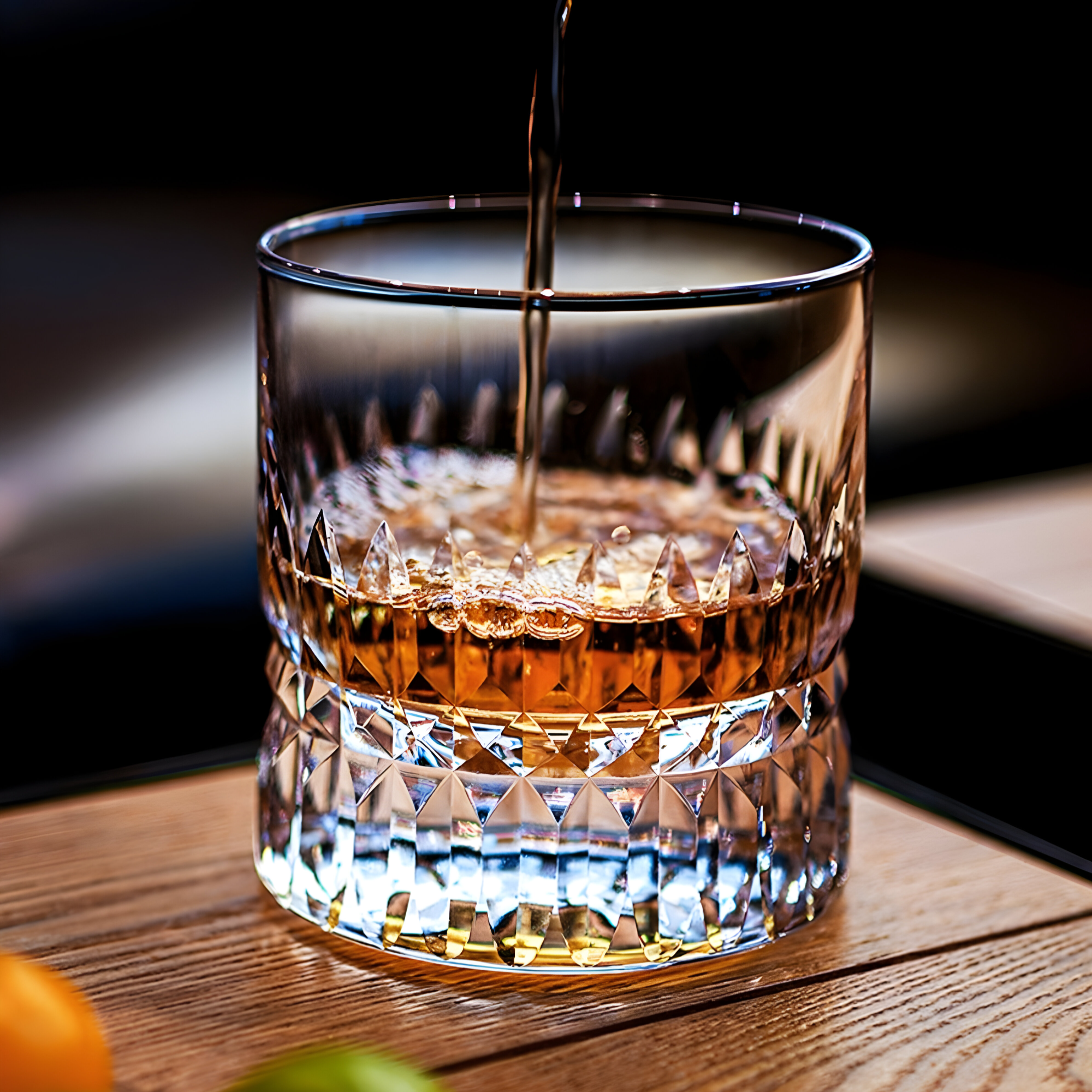 Verre à Whisky Cristal Design Edo Kiriko