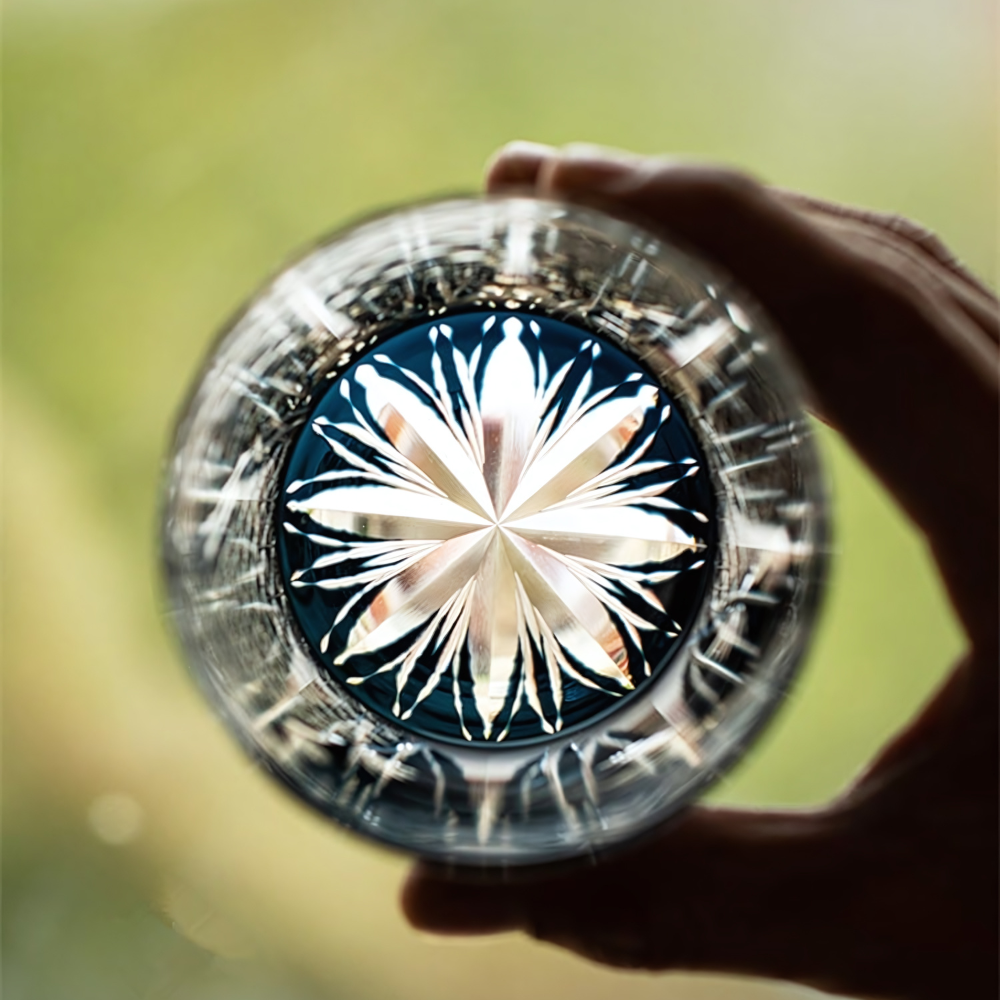 Verre à Whisky Edo Kiriko Cristal Coloré