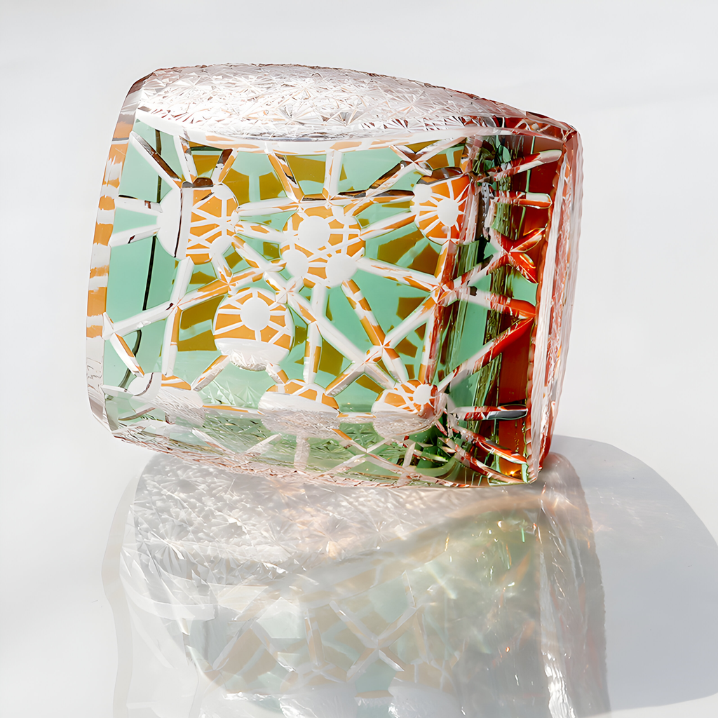 Verre à Whisky Cristal Gravé Edo Kiriko