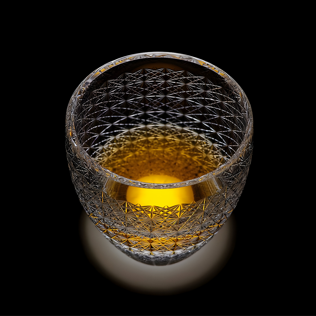 Verre à Whisky Gravé Ciselé Edo Kiriko