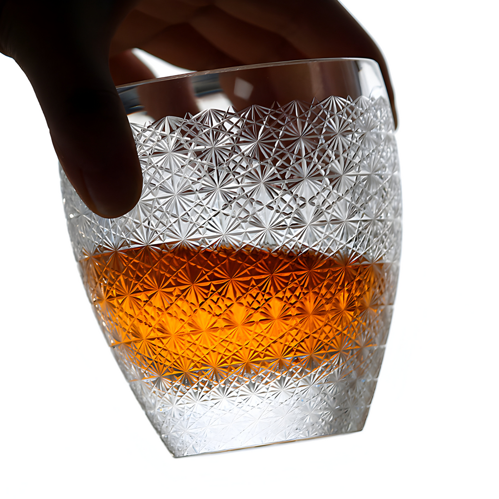 Verre à Whisky Gravé Ciselé Edo Kiriko