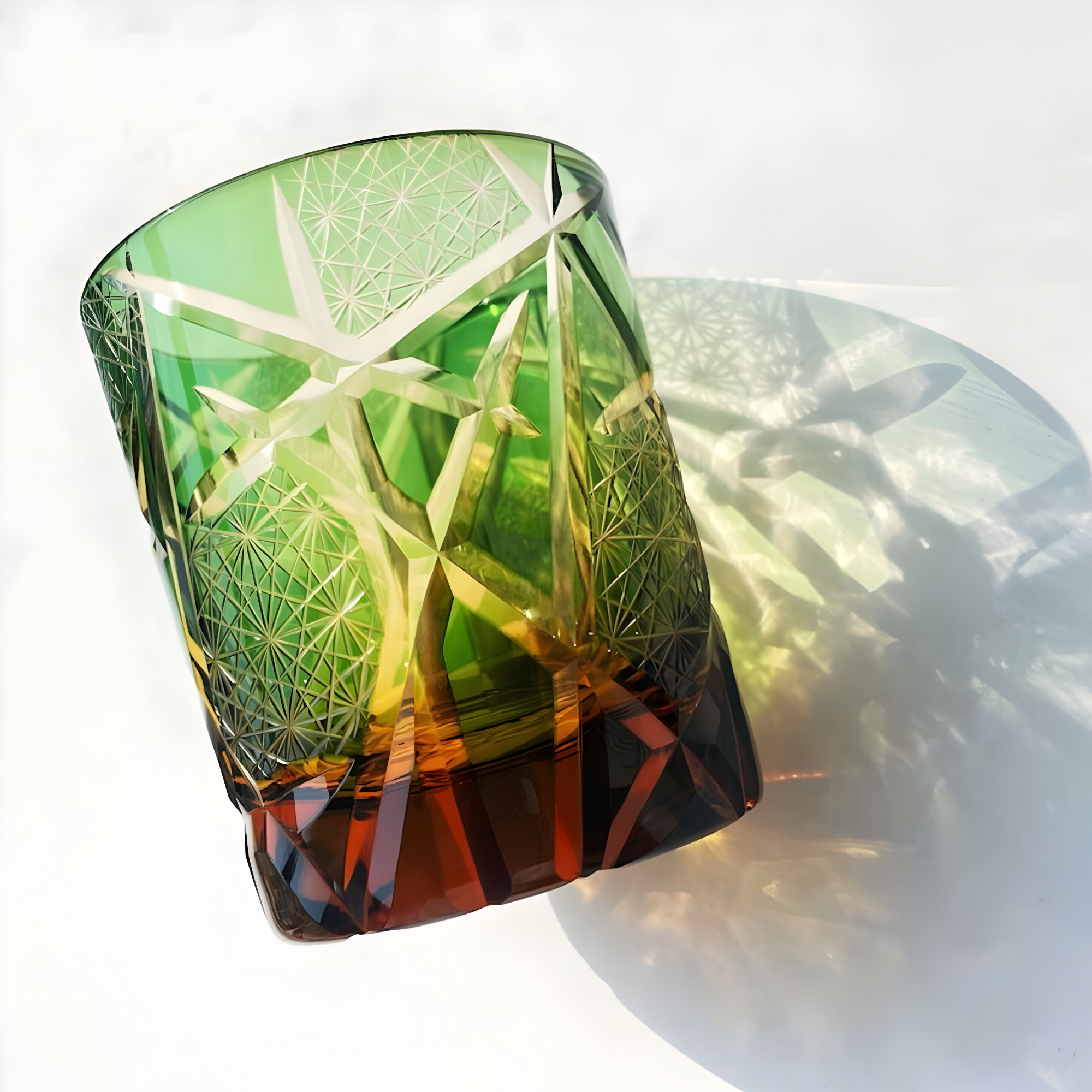 Verre à Whisky Edo Kiriko Gravé