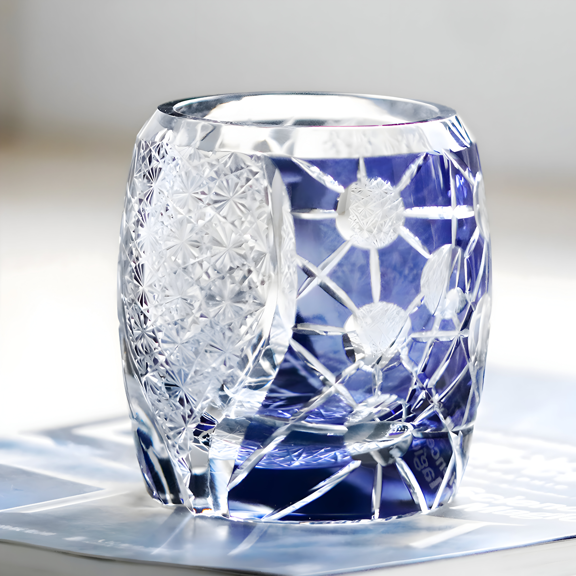 Verre à Whisky Cristal Edo Kiriko