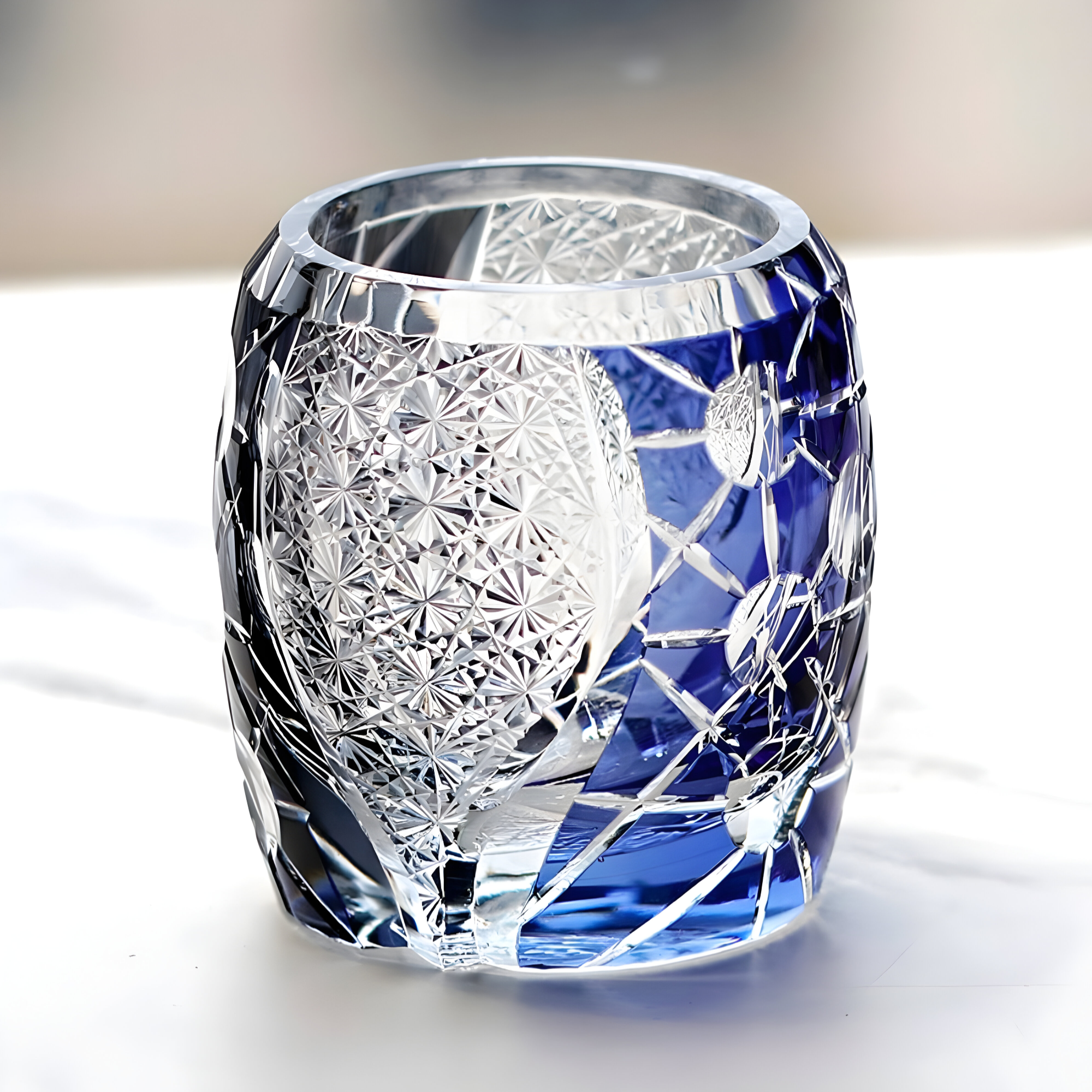 Verre à Whisky Cristal Edo Kiriko