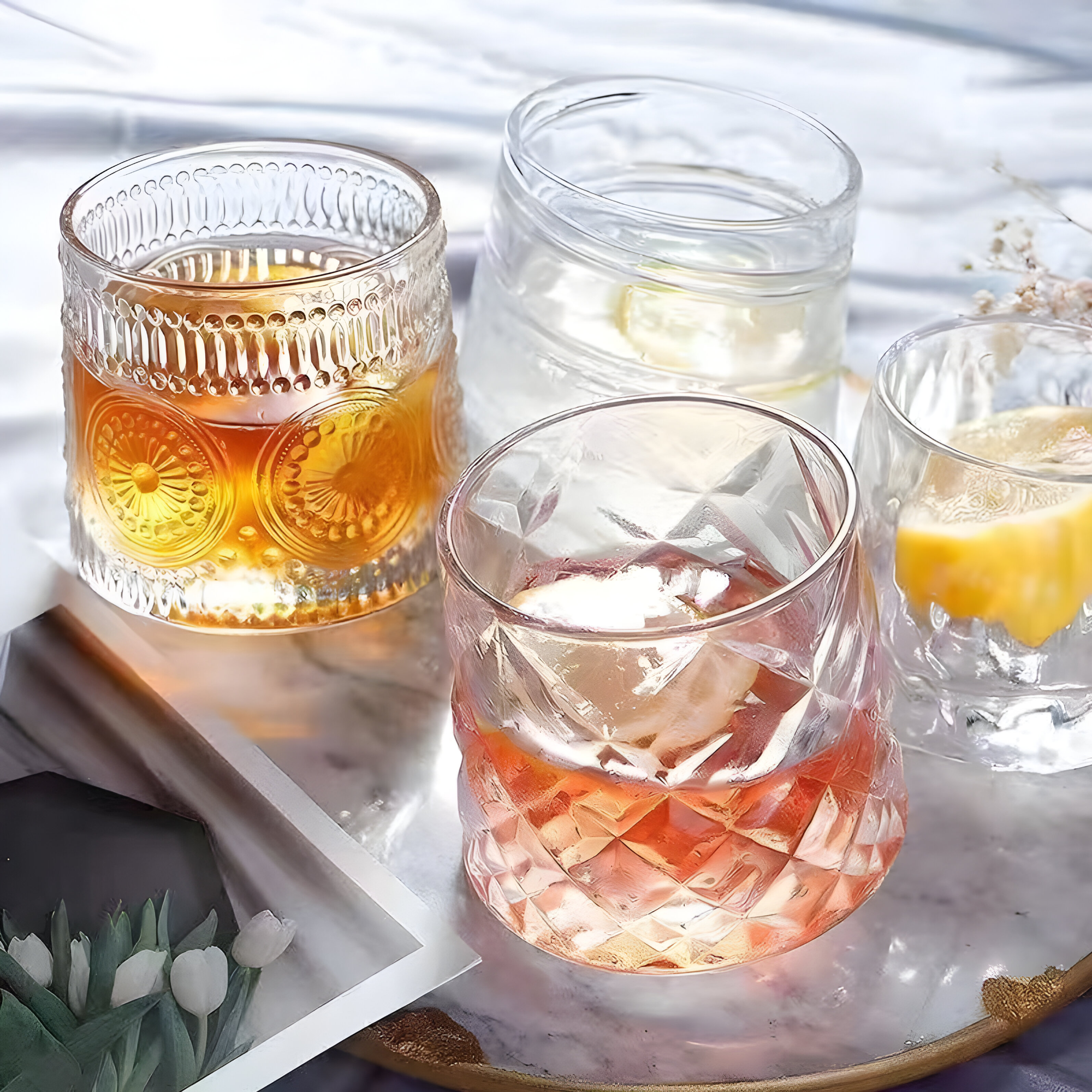 Verre à Whisky Penché