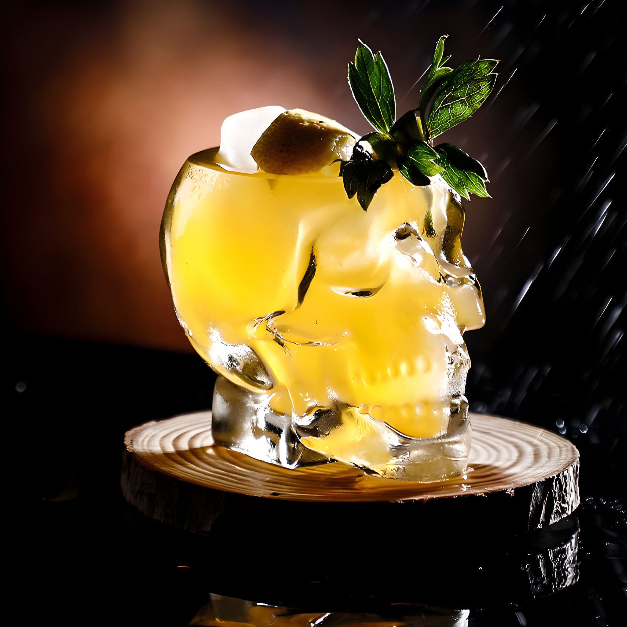 Verre à Whisky Tête de Mort