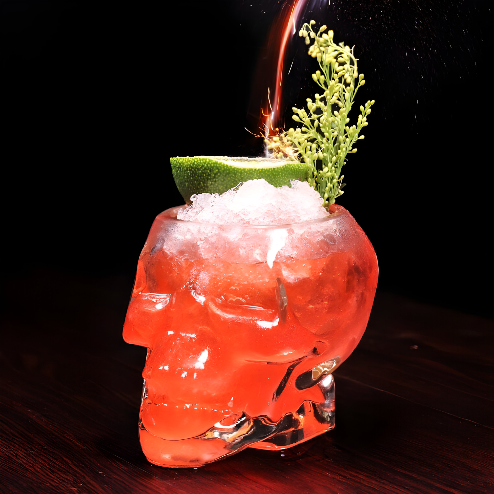 Verre à Whisky Tête de Mort