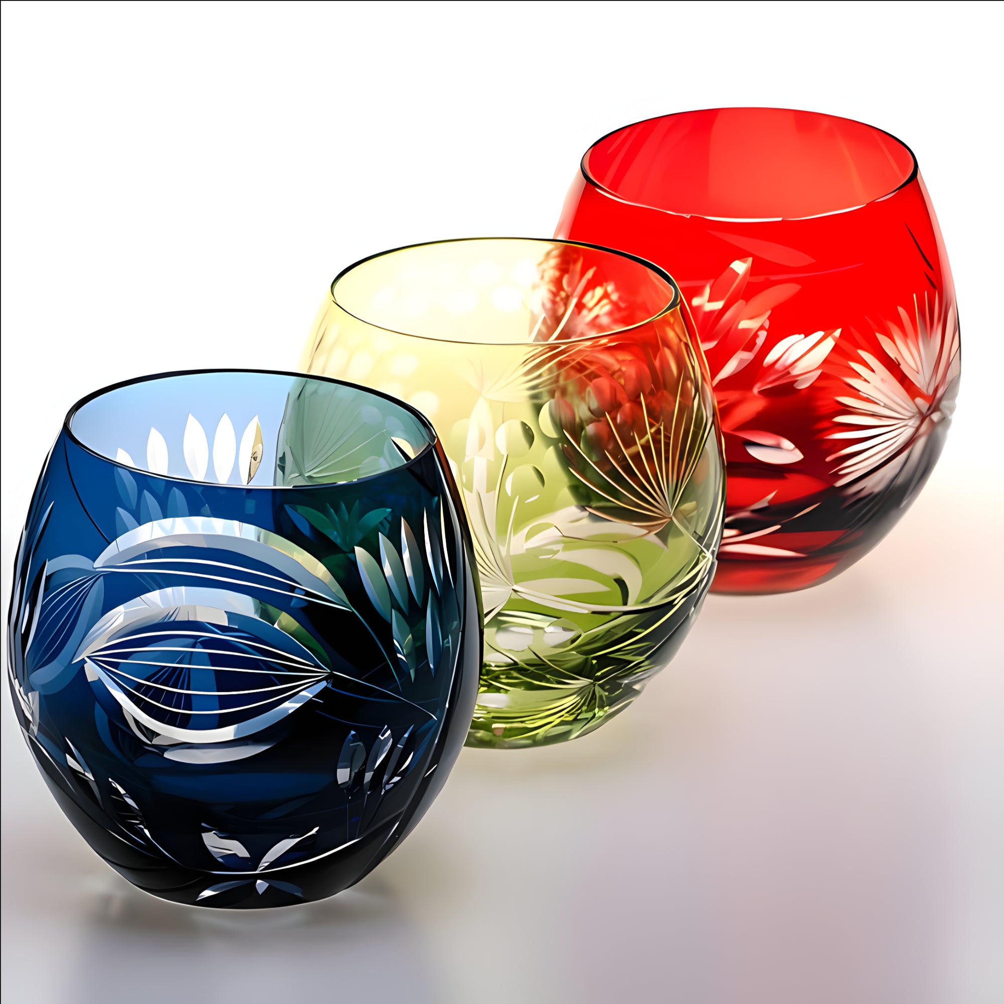Verre Kiriko Coloré