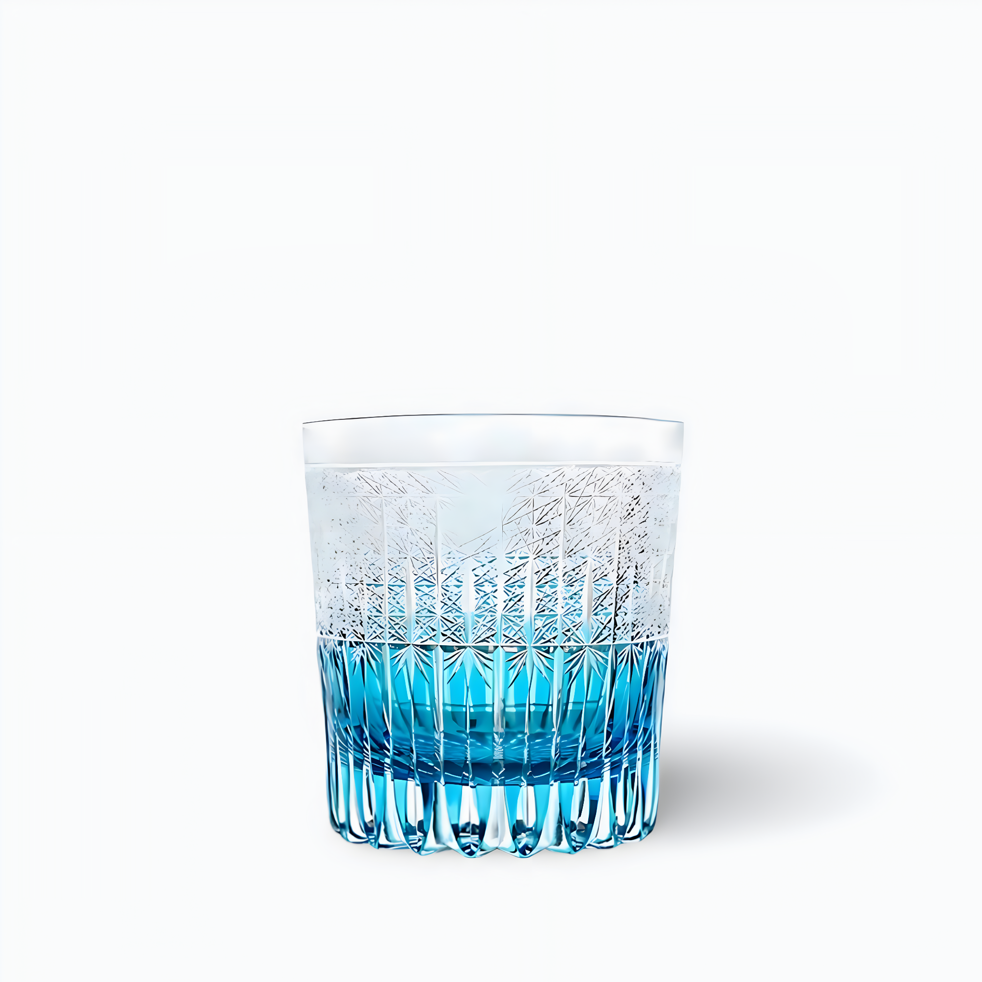 Verre Strié Coloré