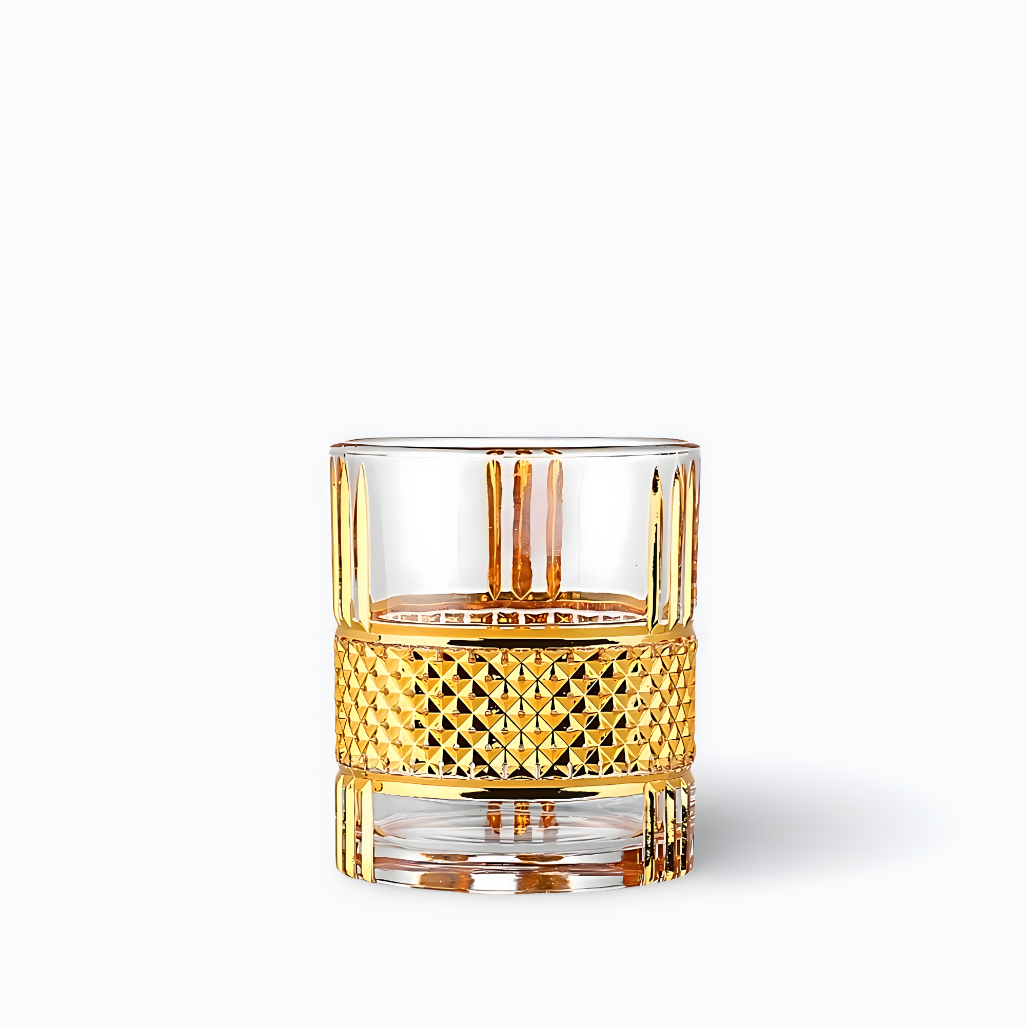 Verre Whisky Or